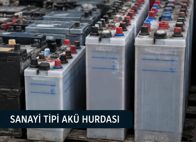 Akü Hurda ayrıştırma ve geri dönüşüm