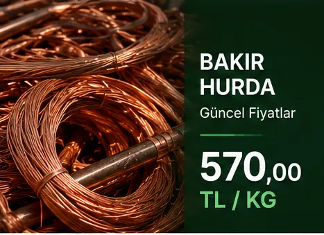 Bakır Hurda ayrıştırma ve geri dönüşüm