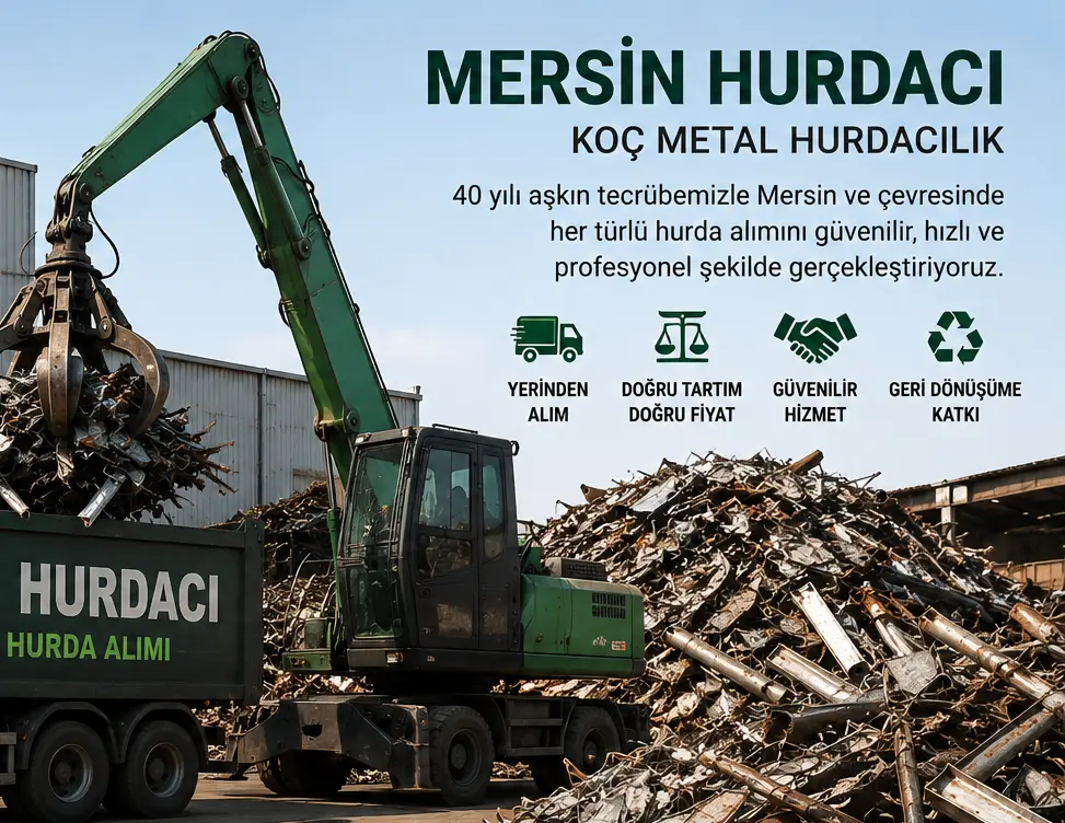 Mersin hurdacı Koç Metal Hurdacılık